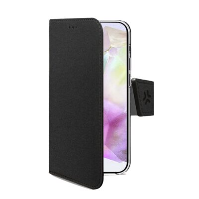 WALLY – Custodia a libro in pelle sintetica con chiusura flap magnetico, slot per carte e funzione stand perSamsung Galaxy A36 5G/ Galaxy A36 5G Enterprise Edition