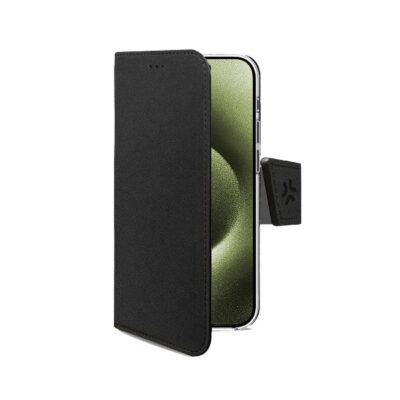 WALLYMAG – Custodia a libro in pelle sintetica compatibile con la tecnologia Magsafe per Apple iPhone 17 [IPHONE 17 CASES]