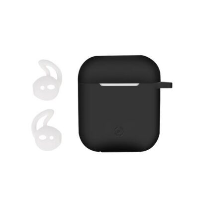 AIRCASE – Custodia in silicone morbido compatibile con Airpods 1st Gen. / 2nd Gen.