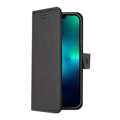 WALLYMAG – Custodia a libro in pelle sintetica compatibile con la tecnologia Magsafe per Apple iPhone 13 Pro