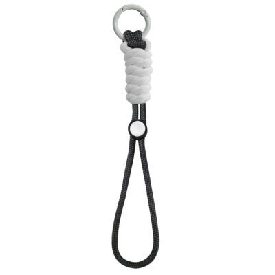 JEWELNYL -Laccio da polso in Nylon colore nero universale per smartphone [SUMMER]