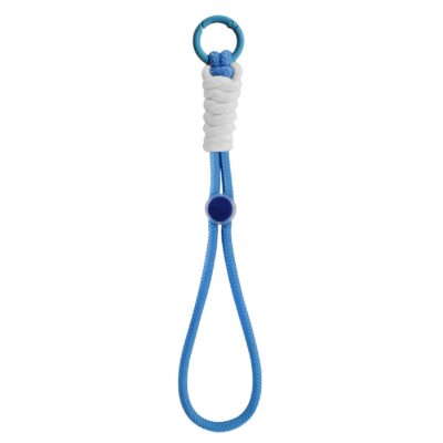 JEWELNYL -Laccio da polso in Nylon colore azzurro universale per smartphone [SUMMER]