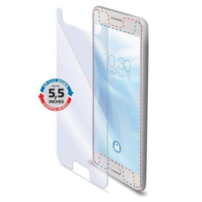EASYUNI – Vetro 9H con spessore 0.3 mm compatibile con smartphone con display Size 5.5″