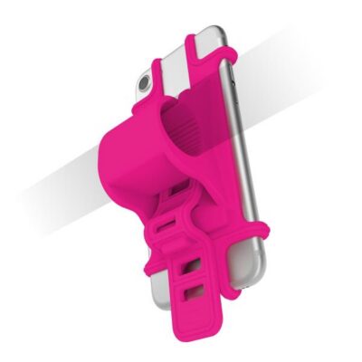 EASYBIKE – Supporto da manubrio per smartphone universale utilizzabile per bici, ebike, materiale morbido e flessibile, sistema di fissaggio semplice