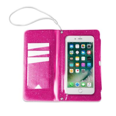 SPLASHWALLET – Custodia impermeabile compatibile con smartphone fino a 6.2″, massima protezione da sabbia, creme, polvere e spruzzi d’acqua, certificazione IPX4