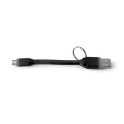 USBMICROKEY – Cavo USB-A a Micro Usb, dimensioni ridotte 12 centimetri, potenza massima 12 Watt