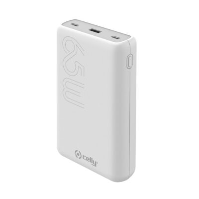 PBPD65W20000 – Powerbank con due porte USB-C, capacità 20000 mAh, potenza massima 65 Watt, tecnologia Power Delivery