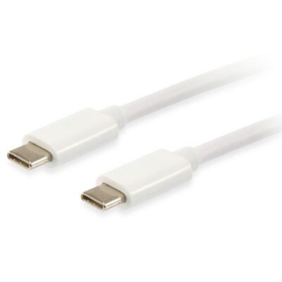 EQUIP – CAVO USB 3.2 Gen 2 da C a C, PD 60W, 4K/60Hz, 5Gbps, Bianco, 2.0m
