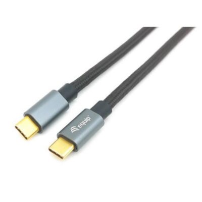 EQUIP – CAVO USB 3.2 Gen 2 da C a C, M/M, PD100W, 4K/60Hz, 10Gbps, 1.0m