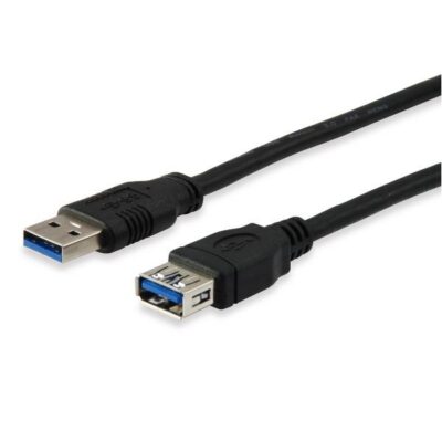 EQUIP – CAVO PROLUNGA USB 3.0, A/M A/F, 5Gbps, Nero, 2.0m