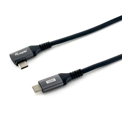 EQUIP – CAVO USB 2.0 da C a C 90°, M/M, PD 100W, 2.0m