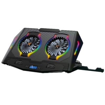 SUPPORTO DI RAFFREDDAMENTO NOTEBOOK A 2 VENTOLE – GAMING