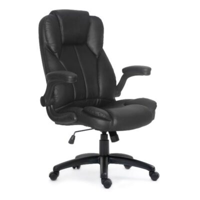 EQUIP – SEDIA ERGONOMICA DA UFFICIO DIREZIONALE – NERA
