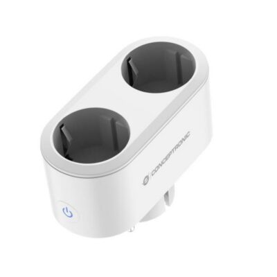 Presa Smart EU a 2 uscite 16A, Compatibile con prese tedesche e francesi