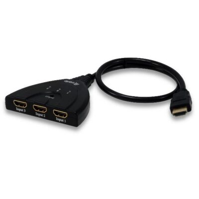 EQUIP – SWITCH HDMI 3-PORTE 1080P