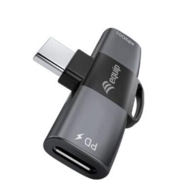 EQUIP – ADATTATORE OTG USB-C 2 in 1, PD 100W, 10Gbps