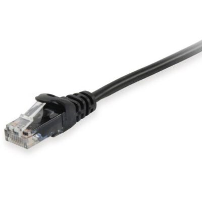 EQUIP – CAVO PATCH U/UTP CAT.6 250MHz NERO 3.0 metri