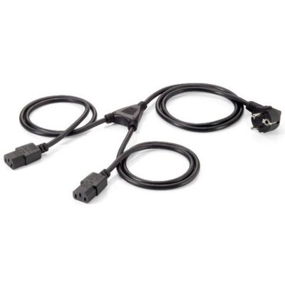 EQUIP – CAVO ALIMENTAZIONE Y (2x C13 1x SCHUKO), 1.8m