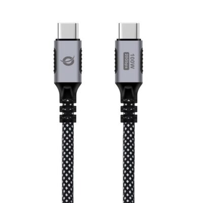 CAVO USB 3.2 GEN 2×2 C-C PD 3.0 100W, 20V 5A, 20Gbps, 4K60Hz, E-Mark, 1.2m