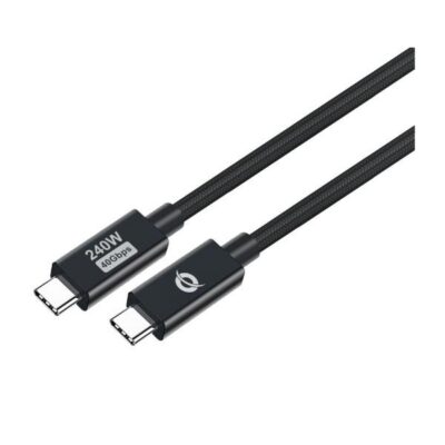 CAVO USB 4.0 Gen 3 C-C PD 3.1 240W 1.2m — 48V 5A, 40Gbps, E-Mark