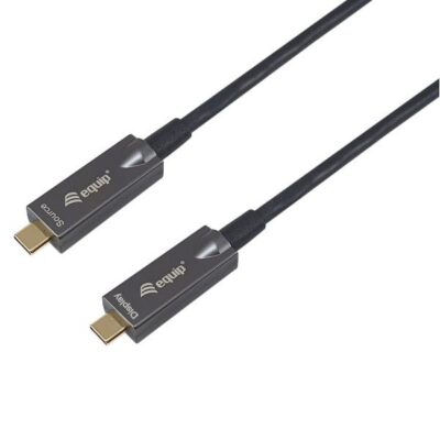 EQUIP – CAVO da USB-C a USB-C OTTICO ATTIVO (AOC), M/M, 4K/60Hz, PD 60W, 10Gbps, 5.0m