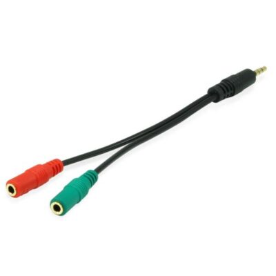 EQUIP – CAVO SDOPPIATO PER CUFFIE (1x 3.5mm M – 2x 3pin F)