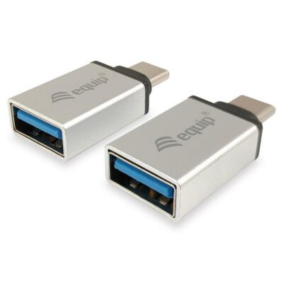 EQUIP – ADATTATORE da USB-C a USB-A, M/F (2pz a confez.)