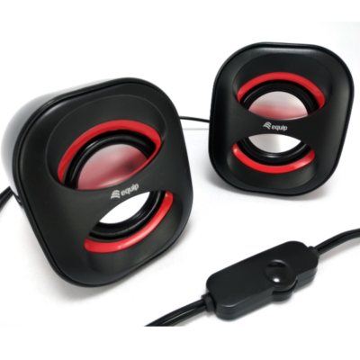EQUIP – MINI USB SPEAKER 2.0, 6W, jack 3.5mm