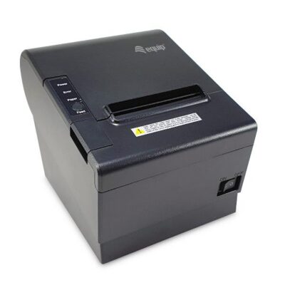 EQUIP – Stampante termica POS per ricevute da 80 mm con taglierina automatica, connessione USB/cassa