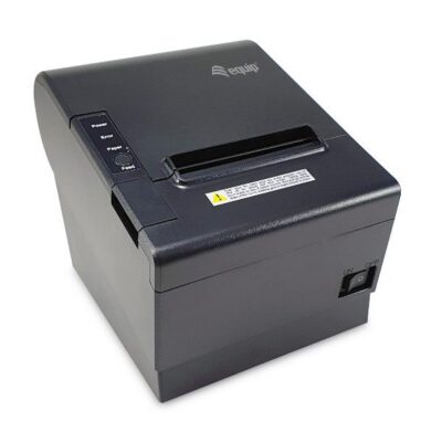 EQUIP – Stampante termica POS per ricevute da 80 mm con taglierina automatica, connessione USB/Ethernet/Seriale/Cassetto