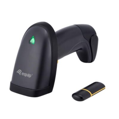 EQUIP – SCANNER WIRELESS CODICI A BARRE 2D, con Stand