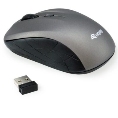 EQUIP – MINI MOUSE OTTICO WIRELESS 1600DPI Grigio