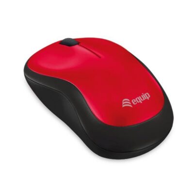 EQUIP – MOUSE OTTICO WIRELESS COMFORT 1200DPI (Rosso)