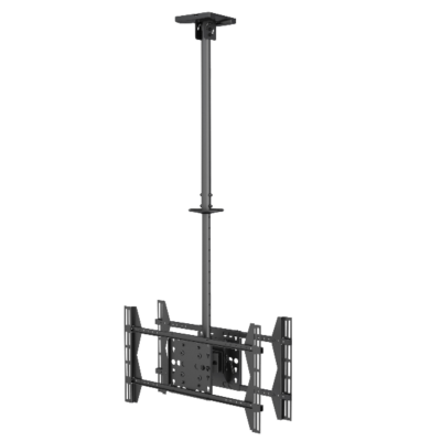 EQUIP – STAFFA DOPPIA TV SOFFITTO 32″-75″