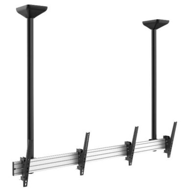 EQUIP – STAFFA DOPPIA TV DA SOFFITTO 45″-55″