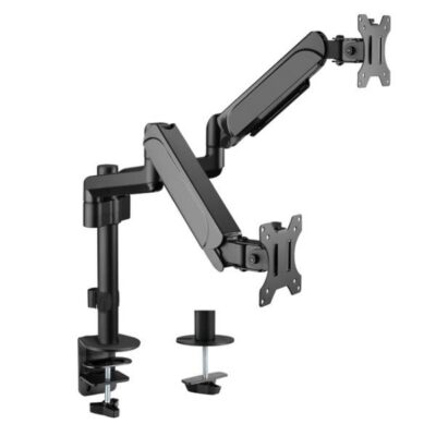 EQUIP – STAFFA DOPPIO MONITOR 17″-32″ DA SCRIVANIA