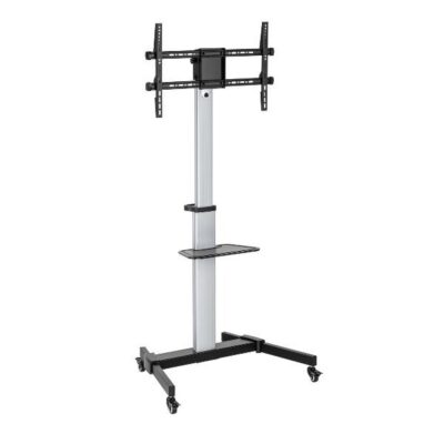 EQUIP – CARRELLO TV PER MONTAGGIO A PAVIMENTO 37″-86″ — Rotazione TV 90°
