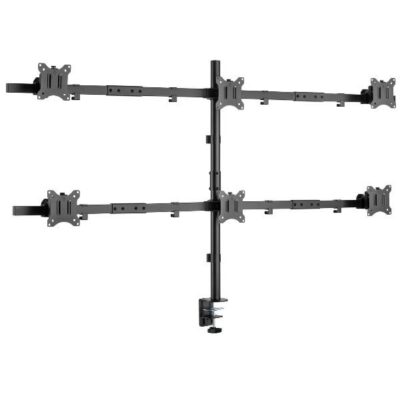 EQUIP – STAFFA ARTICOLATA x 6 MONITOR 17″-32″ DA SCRIVANIA