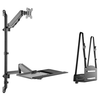 EQUIP – SUPPORTO MONITOR 17″-32″ e WORKSTATION DA PARETE