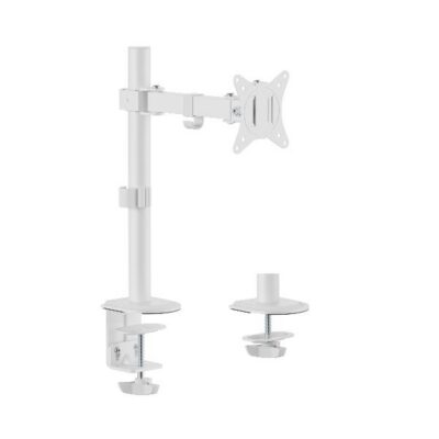 EQUIP – STAFFA ARTICOLATA x MONITOR 17″-32″ DA SCRIVANIA, Bianca