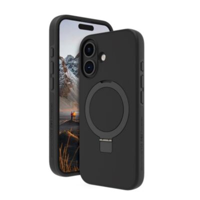 Iceland Ultra D3O MS Kick – iPhone 16 Plus – Black