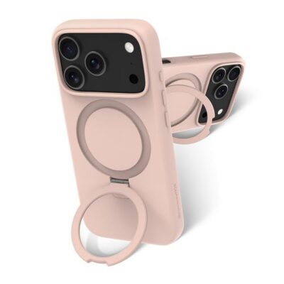 Custodia Roskilde MagSafe Kick ICON per iPhone 17 Pro – Rosa sabbia