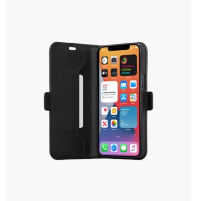 Copenhagen Slim – Custodia in Pelle per iPhone 12/12 Pro – Nero