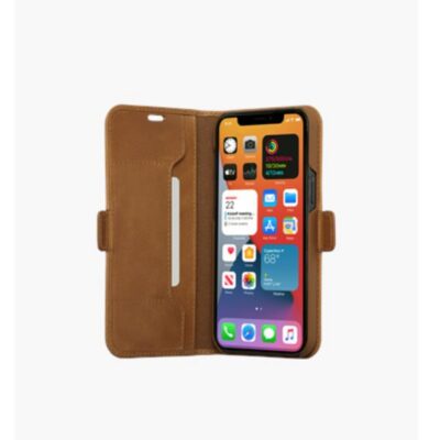 Copenhagen Slim – Custodia in Pelle per iPhone 12/12 Pro – Cuoio