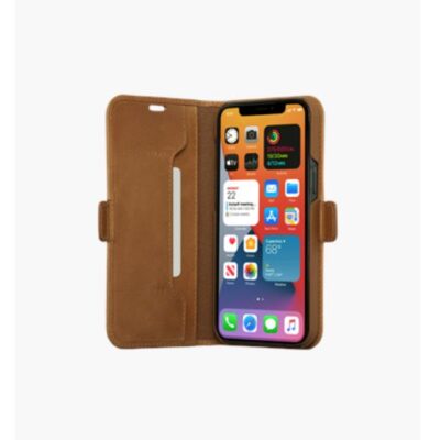 Copenhagen Slim – Custodia in Pelle per iPhone 12 Pro Max – Cuoio