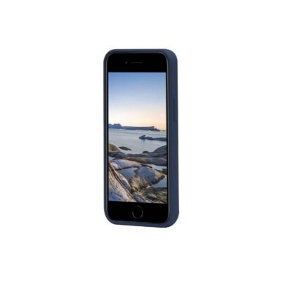 Greenland – Custodia in Plastica Riciclata per iPhone SE/8/7 – Blu Notte