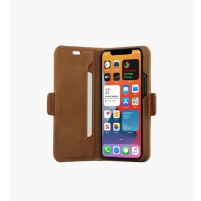 Copenhagen Slim – Custodia in Pelle per iPhone 12 mini – Cuoio