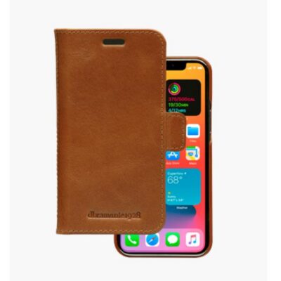 Lynge – Custodia in Pelle per iPhone 12 mini – Cuoio