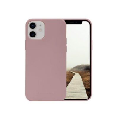 Greenland – Custodia in Plastica Riciclata per iPhone 12 mini – Rosa Sabbia