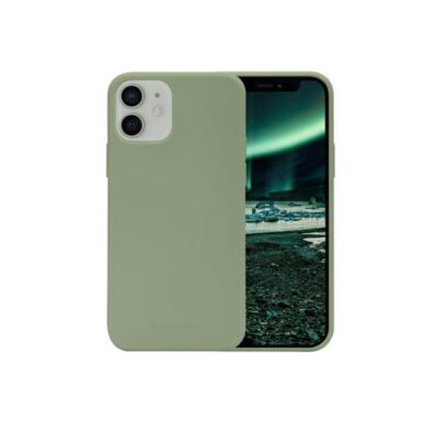 Greenland – Custodia in Plastica Riciclata per iPhone 12 mini – Verde Foresta